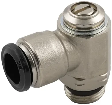 Reg. Caudal Bidireccional Orientable “Universal Short” Anilo Negro, Destornillador