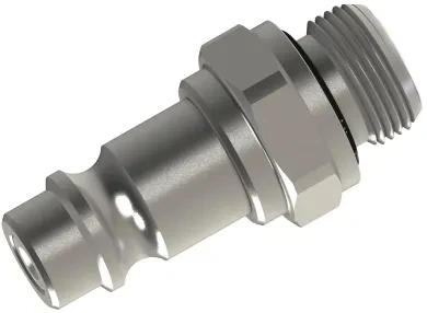 Adaptador Macho Cilíndrico con Or