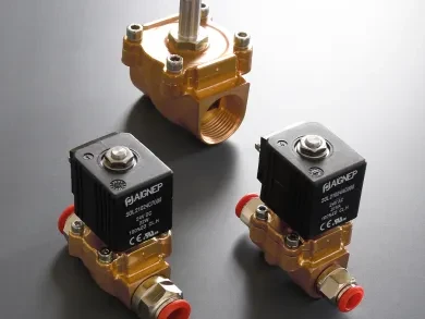 Electroválvula Servoaccionada Cuerpo Laton ∆P = 0.03 Bar - Operador 13 mm