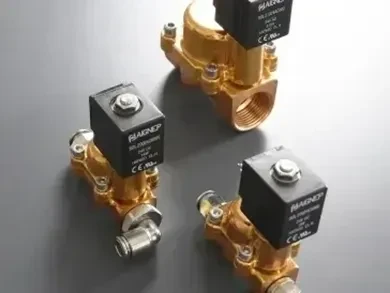 Electroválvula Servoaccionada de Pistón Cuerpo Laton - Operador 13 mm (Vapor)