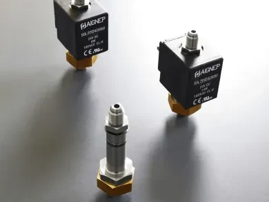 Electroválvula Compacta Montaje En Línea Accionamiento Directo Cuerpo Laton - Operador 13 mm