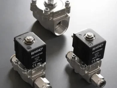 Electroválvula Servoaccionada Cuerpo Inox 316L ∆P = 0 Bar - Operador 13 mm